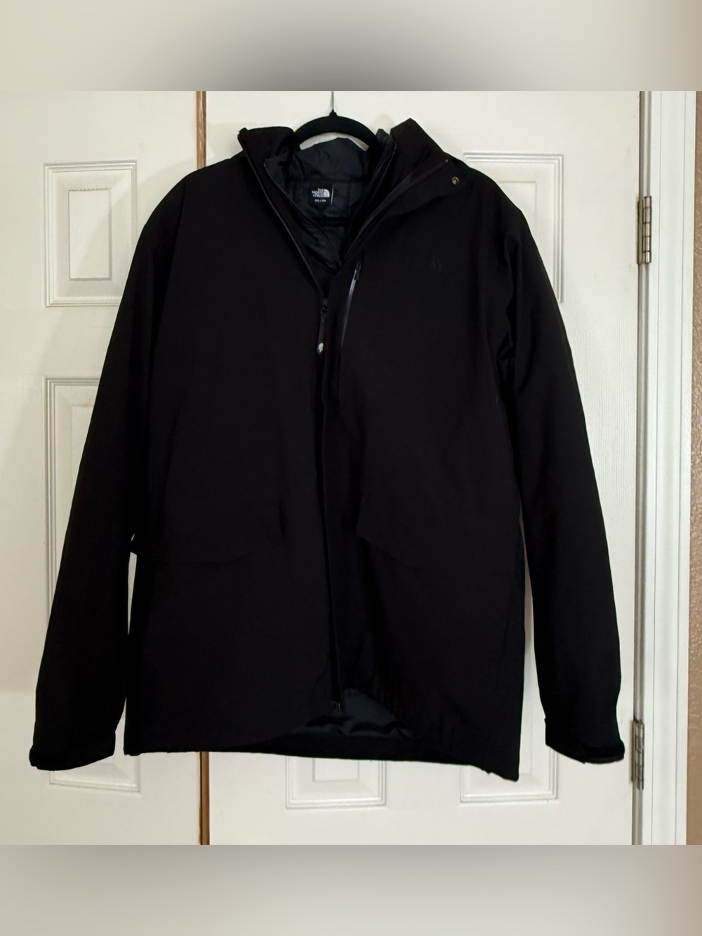 The North Face Korea Men’s 2XL 110 Black 3-in-1 Jacket Removable Liner
